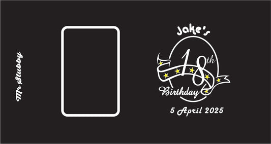 18th Birthday Star Banner