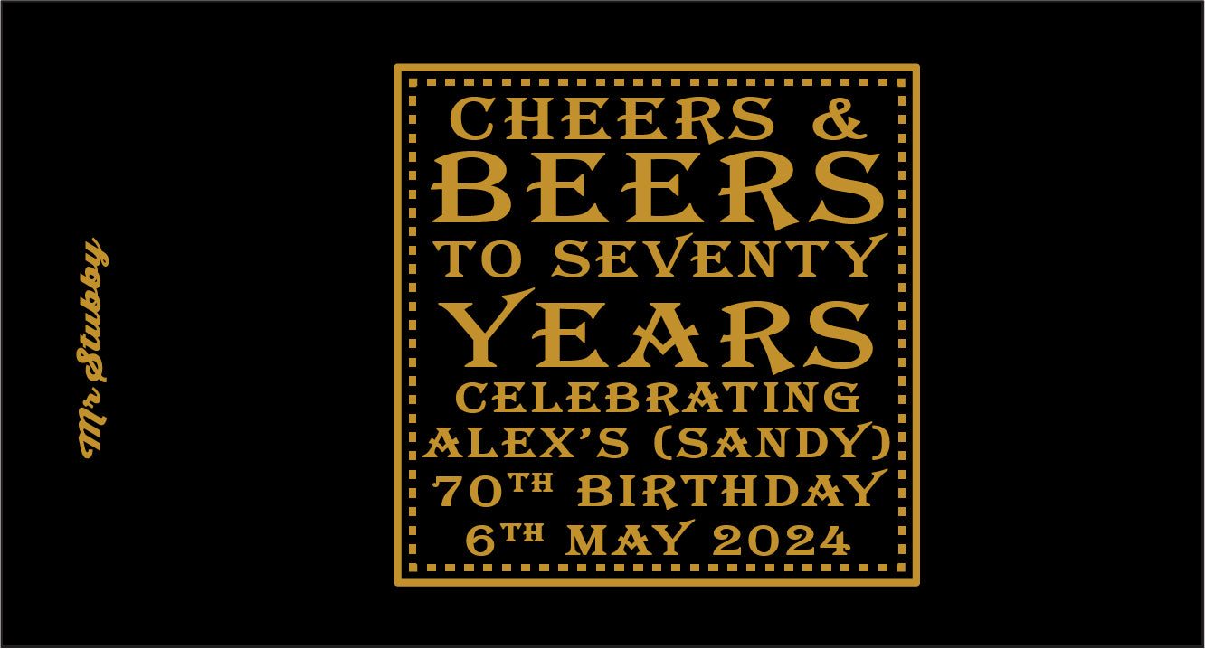 cheers and beers stubby holder