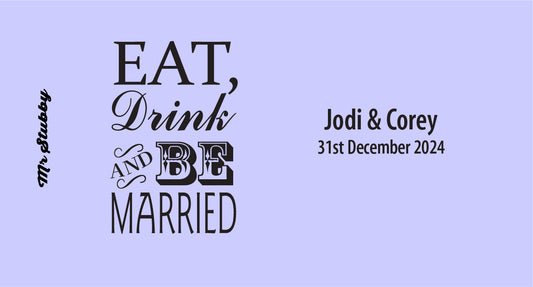 Eat Drink and be Married
