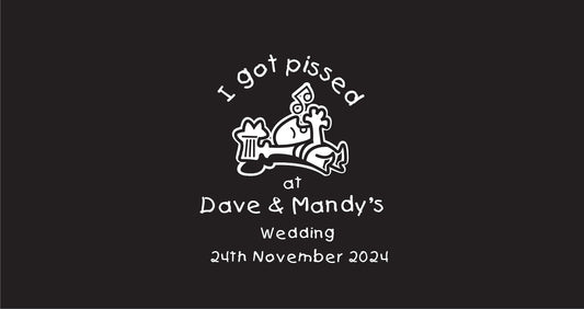 I Got Pissed Wedding